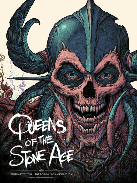 Jermaine Rogers sale QOTSA Chicago 2011 AE limited edition poster