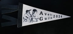 Unique memorabilia included as part of the Avett Brothers' 2024 Fan Club Vinyl packaging.  The pennant measures, 15", the patch is 2.5"x2.5"   Check out our other listings for rare and unique rock memorabilia!