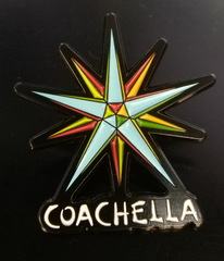 2024 Coachella Pins Set of 5