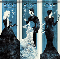 Silent Giants Jack White 2014 Florida Triptych Poster Set