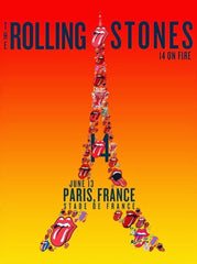 The Rolling Stones 2014 On Fire European Tour Lithograph poster box set