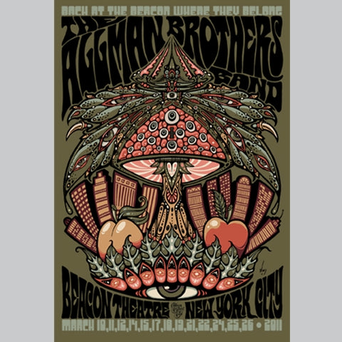 RED ROCKS PARK AND AMPHITHEATRE - 2022 Collector Series Design 2/4 - Billy Strings