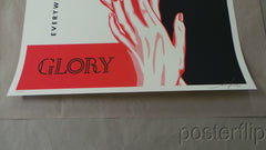 Title: Interpolation  Artist: Shepard Fairey  Edition: xxx/550  Type: Screen print  Size: 18" x 24"  Notes:  Released by Mondo in 2014 in a limited edition of 110, hand-numbered.  Print is stored flat in very good condition. Following purchase, prints are rolled in archival paper and shipped with bubble wrap in sturdy cardboard tubes.  Check out our other listings for more hard-to-find and out-of-print posters.